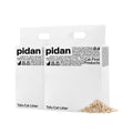 pidan Tofu Cat Litter Clumping,Flushable,Ultra Absorbent and Fast Drying, Plant Based Litter,100% Natural Ingredients,Solubility in Water,Really Dust-Free,Less Scattering (5.3lb/Bag×2bags)