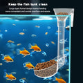 Shrimp Feeding Tube and Dish Set,Aquarium Fish Feeder Tube Kit,Clear Shrimp Feeder Fish Tank Feeding Supplies with Feedi