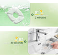 Cat Water Fountain Replacement Filters-12 Pack Cat Fountain Filters with 12 Pack Sponges, Enhanced Compatibility Pet Fou