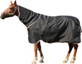 Equoray Horse Fly Sheet Waterproof Rainproof Breathable Sheet with Neck Cover, Lightweight Polyfill for Cool Weather, Pe