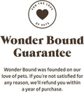Amazon Brand - Wonder Bound Chicken Flavor Dental Sticks for Large Dogs (Over 30 lbs), 6-Ridge Shape for Plaque & Tartar Control, Freshens Breath, Made With Real Chicken, 40 Count (Pack of 1)
