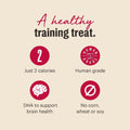 The Honest Kitchen Meaty Littles Dog Treats, Beef & Salmon Recipe, Made with Human Grade Ingredients, High Protein Mini 
