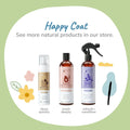 kin+kind Dog Deodorizing Spray - Safe, Natural, & Easy to Use Pet Odor Eliminator, Premium Cat/Dog Detangler Spray Formula Made w/Aloe, Dog Deodorizer for Smelly Dogs/Cats Made in the USA (12 fl oz)