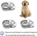 INNOYUMLIN Dog Scent Training Kit Nose Scent Work Tins, Dog Nose Scent Work Training Kit for Dogs Brain Games Pet Pup Beginner Scent Work Kit (6 Box+4 Nose Work Set)