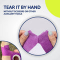 WePet Pet Wrap, Self-Adhesive Non-Woven Bandage, Emergency Cohesive Gauze, for Dogs, Cats, Horse, Birds, Wounds, Wrist H
