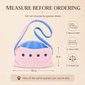 Meow&Woof Sugar Glider Bonding Pouch & Small Animal Carrier - Escape-Proof Sling for Hedgehogs, Ferrets, Hamsters Soft C