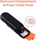 Clink Design Dog Training Clicker & Dog Clicker with Treat Storage, Black