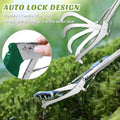 HOMEYA 47 Inch Extra Heavy Duty Snake Tongs, Standard Reptile Snake Grabber Tool, Professional Rattle Snake Catcher Tool