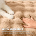 SOMAHE Soft Faux Fur Cat Blanket, Washable, Small 22x18
