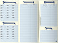 ANZON MORIES Dog Vaccination Record Cards 24 Packs with Storage Pocket for Micro Chips, Accessories, Large 8 x 10.5 Inch Puppy and Canine Vaccines Shot Memo for Doggy Medical Grooming Kennel Care