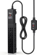 hygger Upgrade Ceramic Aquarium Heater, 200W Digital Fish Tank Heater with Automatic Power-Off and Over-Temperature Prot