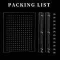 Fish Tank Divider, Transparent Acrylic Separator Plate with Suction Cups for Aquarium, Aquarium Divider Grid, Fish Tank 
