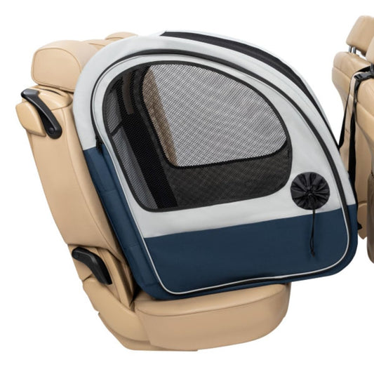 PetSafe Happy Ride Collapsible Dog Car Crate, Foldable Travel Crate for Pets Up to 60 Lbs