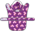 HDE Clear Hooded Dog Raincoat Jacket Poncho with Dog Leash Hole Pr Duck M