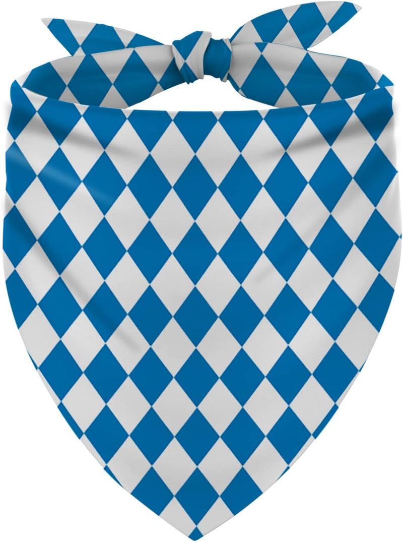 Oktoberfest Dog Bandana Rustic German Bavarian Beer Pet Puppy Collar Scarf Costume