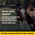 Majesty's Flex HA Wafers - Superior Performance Horse/Equine Joint Support Supplement - HA, Vitamin C, Yucca, Glucosamin