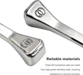 250 Pcs E5 Horseshoe Nails (2 Inch), Stainless Steel Horse Hoof Nails for Securely Fastening Horseshoes, Ideal for Eques