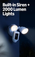 Ring Floodlight Cam Wired Plus, Outdoor Home or Business Security with Motion-Activated 1080p HD Video and Floodlights
