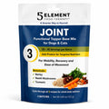 5 Element Food Therapy Joint Functional Topper Base Mix for Dogs & Cats - Organic Barley, Reishi Mushrooms & Turmeric - Mobility, Recovery & Active Living Support - 3.6 oz