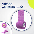 WePet Pet Wrap, Self-Adhesive Non-Woven Bandage, Emergency Cohesive Gauze, for Dogs, Cats, Horse, Birds, Wounds, Wrist H
