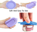 8 pack Silicone Pet Food Can Lids for 3 Size, Multicolor