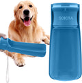 Portable Dog Small Animals Water Bottle for Walking 19 OZ or 12 OZ Pet Water Bottles for Puppy Medium Large Dogs Little Animals Water Dispenser Dog Small Animals Water Bowl