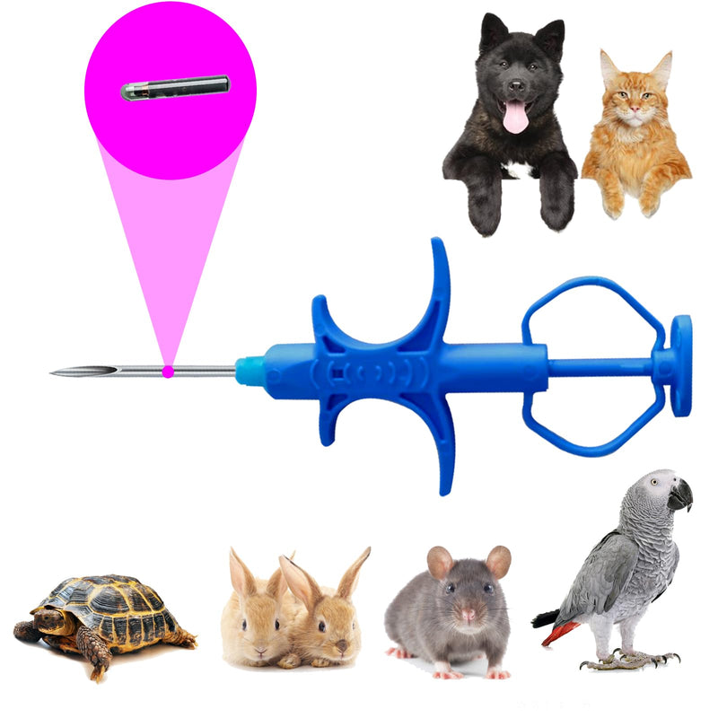 Manruta XS (Extra Small) Pet Microchip for Pups and Kittty 7MM Length (6 Pack, 1.25 X 7 mm)