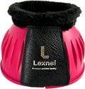 Rubber Bell Boots, Durable Bell Boots for Horse – Superior Hoof Protection and Comfort (1 Pair) (Pink, Large)