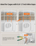 Sandpoy Hanging Automatic Rabbit Feeder with 1080P Camera for Cages