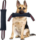 Clysoru Tug Toy for Dogs Tug of War Dog Toy with 2 Strong Red Band Handles Lasting Training Equipment Puppy to Large Dog