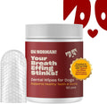 OH NORMAN! Dog Dental Wipes - Vet-Approved Pet Dental Finger Wipes for Oral Hygiene & Fresh Breath - Alternative to Finger Toothbrush for Dogs - No Fuss Dog Cleaning Supplies for Daily Use - 50 pcs