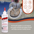 Four Oaks Farm Ventures, No Thrush Dry Powder Treatment for Horses - Wound Care, Scratches, Rain Rot, Mud Fever, Coat Is