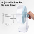 10 inch Silent Hamster Wheel with Adjustable Stand, Large Size, Blue