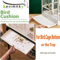 120 Pieces Bird Cage Liners-11'' X 17''Disposable Non-Woven Bird Cage Paper Liners Precut Absorbent Fecal Tray Cages Cus