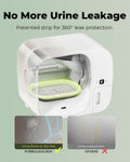Furbulous True Odor-Free Self Cleaning and Self-Packing Cat Litter Box