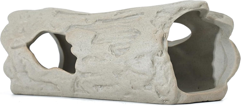 ALEGI Aquarium Rock Smooth Cave Decor for Shrimp Cichlid Hiding