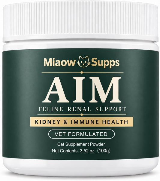 Aim for Cats Powder, Aim Kidney & Immune Health for Cats, 100g