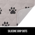 GORILLA GRIP Washable Puppy Pads, Slip Resistant Dog Crate Mat, 34x21