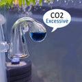 Glass Drop Checker Kit with 15ml Co2 Checker Solution Monitor of Planted Tank Co2 Levels for Aquarium Plant Fish Tank Te