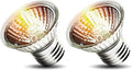 50W Uva Light Bulbs 2 Packs, Turtle Heat Lamp for Reptile