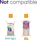 Litter Genie Jumbo Refill Bags, 2-Pack, 56 ft of Continuous Film
