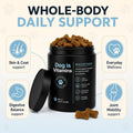 Dog Multivitamin for Itch Relief, Dog Allergy Support Chews is Human with Folic Acid, Joint, Skin &Coat, Digestive & Imm