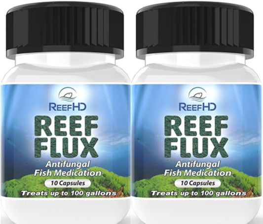 ReefHD Reeflux FIuconazole 200mg fungaI Fish lnfections lchthyophonus SaproIegnia KlLL Bryopsis Green Hair AIgae Aquariu