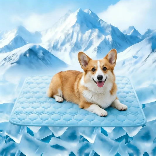 Cooling Mat for Dogs, Q-Max>0.5 Washable Dog Cooling Mat, Portable Kennel Cooling Pet Pad for Summer, Non-Slip & Non-Toxic Arc-Chills Dog Bed Mat & Crate Pad for Extra Large Dog