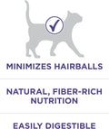 Purina ONE Natural Cat Food for Hairball Control, +PLUS Hairball Formula - 16 lb. Bag