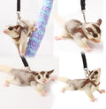 MANON ROSA Sugar Glider Harness and Leash Set, Adjustable 3 Pcs Vest, Black