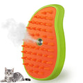 Cat Steam Brush, 3 In 1 Steamy Pet Brush, Silicone Massage Dog Hair Remover Comb, Spray Mist Grooming for Indoor Kittens