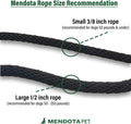 Mendota Pet Snap Leash - British-Style Braided Dog Lead, Made in The USA - Black, 3/8 in x 6 ft - for Small/Medium Breed