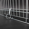 Spring Cage Latch Door Spring Hook Metal Finger for Fixing Rabbit, Dog, Cat, Parrot, Guinea Pig, Bunny, JSM Pet Cage Door(10Packs)