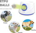 MEKAPLE Automatic Dog Ball Launcher, Upgraded Interactive Dogs Balls Thrower for Small Dogs, Distance Adjustable Mental 